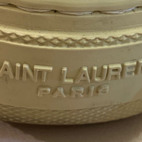 Saint Laurent Paris Slip-On Sneakers – Men’s 43 / US 9 – Blue Leopard - Picture 6 of 11